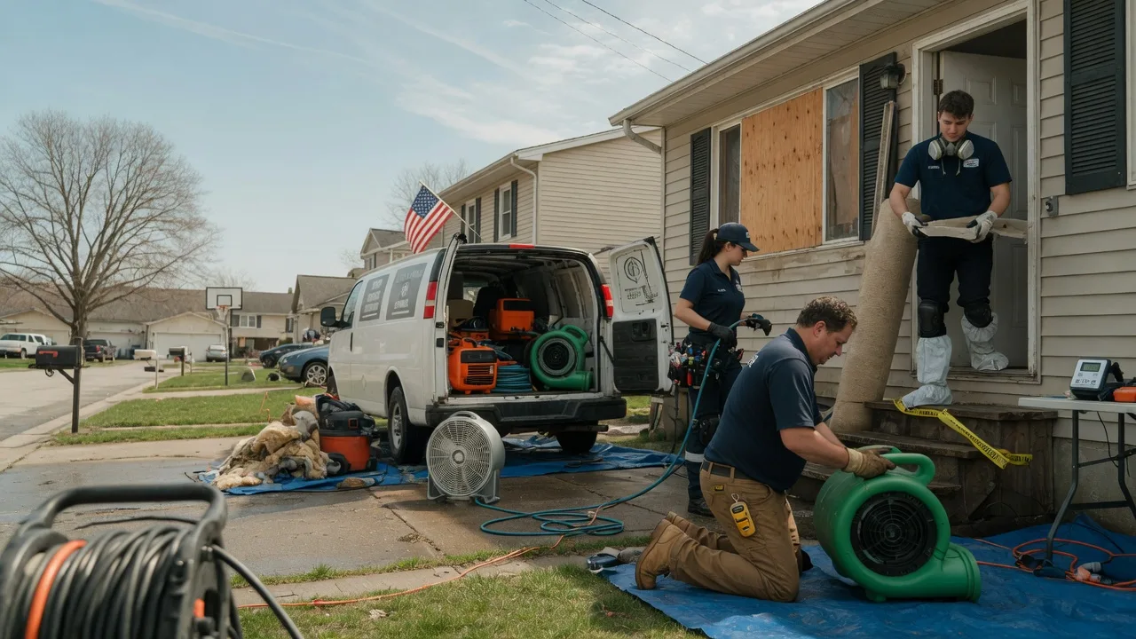 Water Damage Restoration in Coyle, OK near me